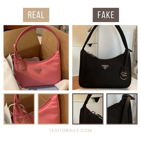 how to spot a fake prada fairy bag|prada bag authenticity check.